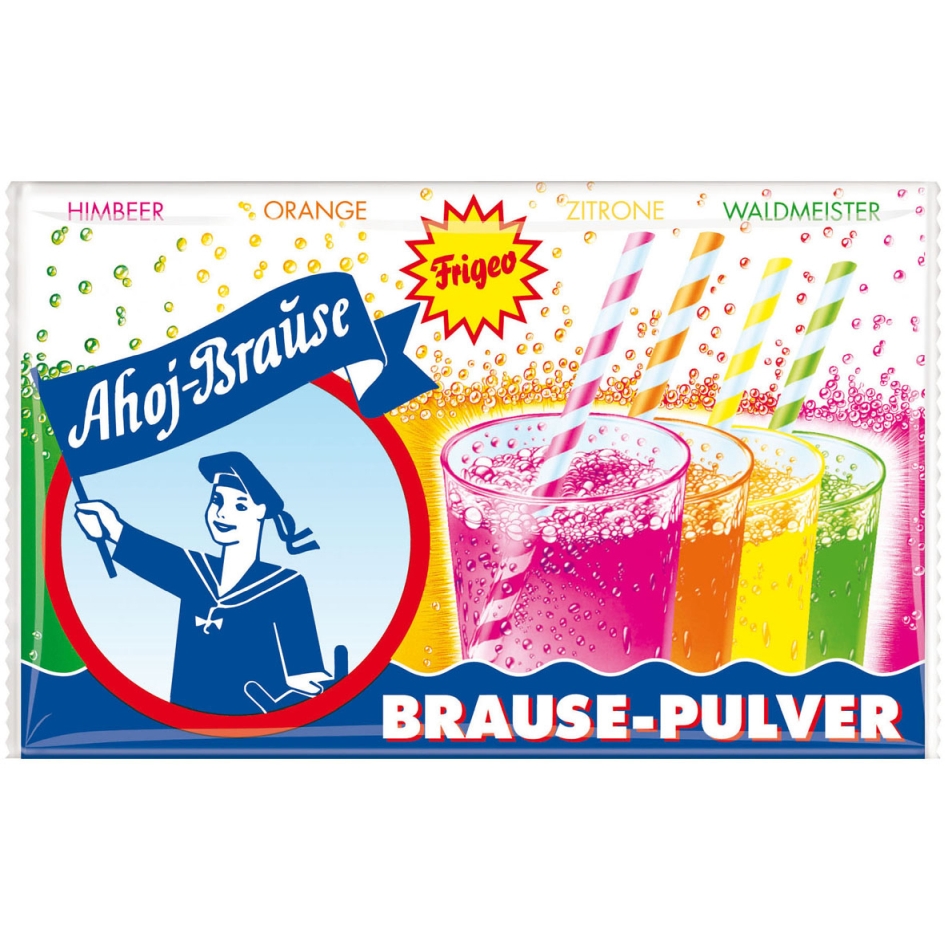 Frigeo Ahoj Brause Drink / Sherbet Fizzy Powder (10pack) Safka